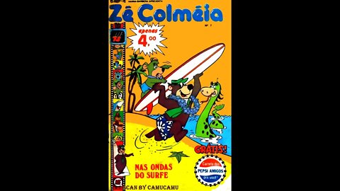 ZÉ COMEIA NUMERO 07 RGE #MUSEUDOGIBI #quadrinhos #comics