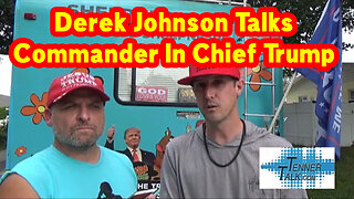 Bombshell! Derek Johnson Talks Commander In Chief Trump