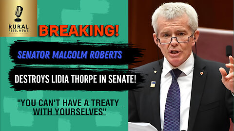 Senator Malcolm Roberts SLAMS Lidia Thorpe's Ridiculous Treaty Proposal!