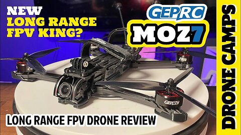 NEW KING of Long Range? - GEPRC Moz7 HD Long Range Fpv Drone - FLIGHTS, & REVIEW