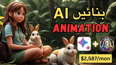 AI Text Se Animation Banayein Aur Mahine Mein $2,587 Kamayein!