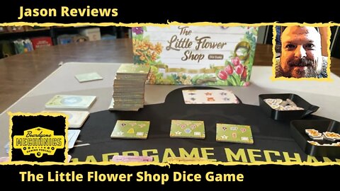 Jason's Board Game Diagnostics of The Little Flower Shop Dice Game