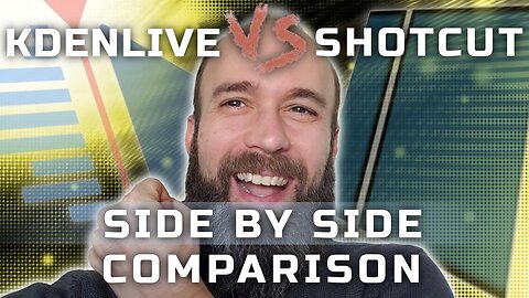Kdenlive vs Shotcut - Side by Side Comparison