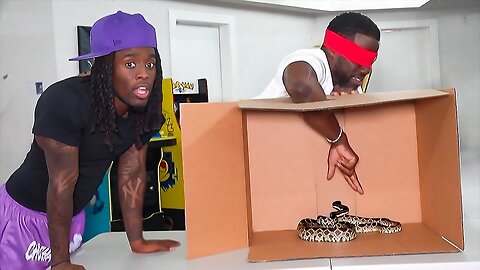 Kai Cenat & Kevin Hart What's In The Box Challenge!