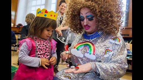 Brave Mama Bears talks Drag Queen employee in St Charles County Library in Children's section