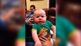 Grumpy Baby Makes The Best Faces