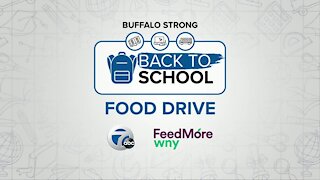 AM Buffalo will be live in two locations Thursday for food drive