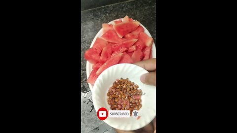 तरबूज के बीज कैसे निकालें | seedless watermelon in india #shorts