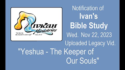 Yeshua - The Keeper of Our Souls - Link Only to Wordistrations