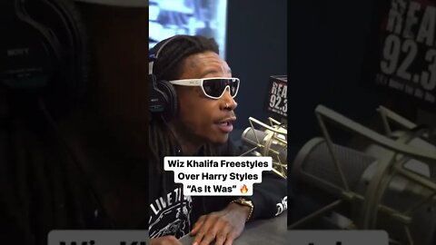 #wizkhalifa freestyles over #harrystyles As it was🙅 #shorts #viral