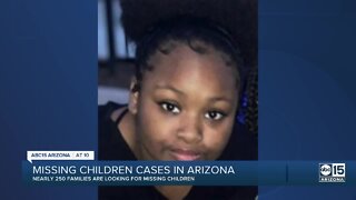 60 missing children cases are currently open in Phoenix, many involving teenagers