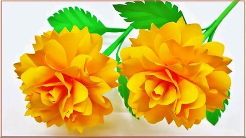 🌹 Paper Rose: Step-by-Step Tutorial 🌹 Flowers Origami DIY