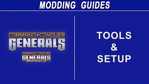 Command & Conquer Generals - Mod Tools Setup