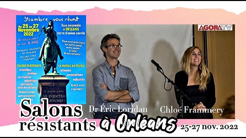 Dr Éric Loridan & Chloé F. aux Salons résistants à Orléans - 25 au 27 novembre 2022