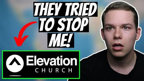 Elevation Church Removed My Video...