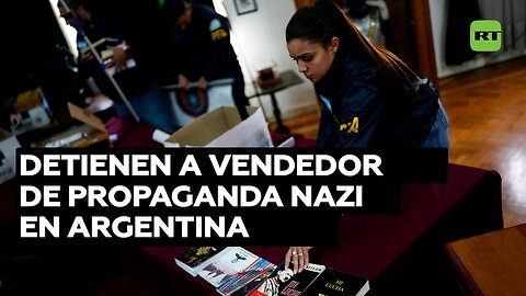 Incautan más de 200 publicaciones sobre el nazismo en Argentina y detienen a su vendedor