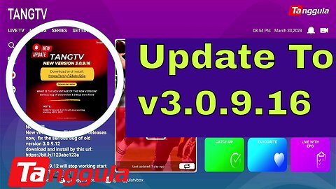 How To Update The TangTV App To v3.0.9.16 On The Tanggula X5 TV Box