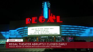 Regal theater closes abruptly Friday night