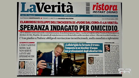 Włoski minister zdrowia objęty śledztwem w sprawie morderstwa za SZCZYPAWKI | Napisy PL