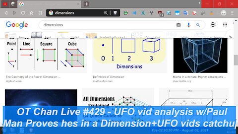 VIral UAP videos Catchup w/Mr (Paul) Grey + Man claims hes in a diff. world - OT Chan Live-429