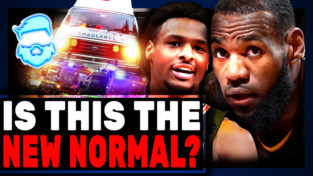 Lebron James 18 Year Old Son Brony Has Heart Attack & Twitter ERUPTS With Questions We CANT Ask!