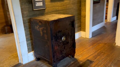 This steel safe killed one of America's most famous men