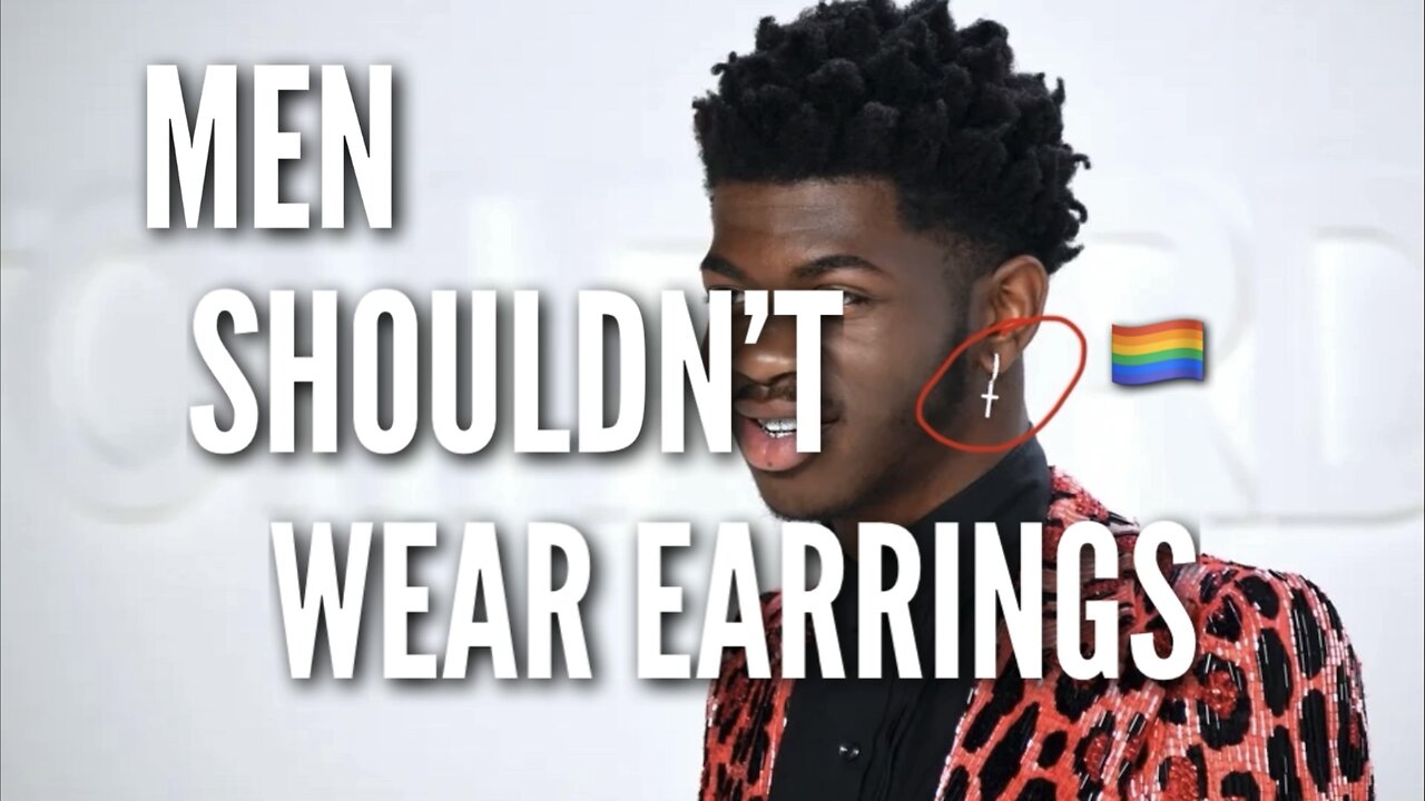 Is it feminine for a male to wear hoop earrings? - Quora