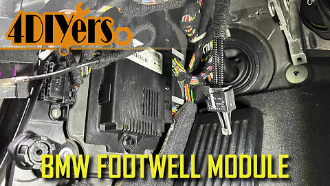 How to Remove or Replace BMW Footwell Module FRM