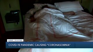 COVID-19 pandemic causing "coronasomnia"