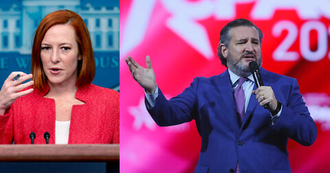 Jen Psaki Fires Back After Ted Cruz Calls Her ‘Peppermint Patty’