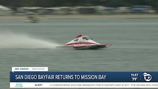 San Diego Bayfair returns to Mission Bay
