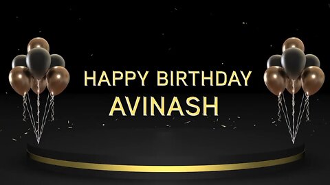 Wish you a very Happy Birthday Avinash