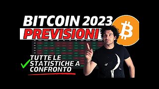 BITCOIN 2023 NEWS e PREVISIONI | TUTTE le statistiche del 2022 e dove stanno andando le CRYPTO