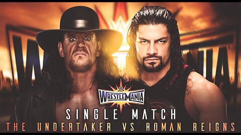 Full Match: The Undertaker vs Roman Reigns 😱😵