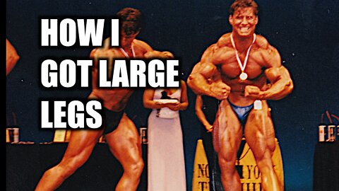Why My LEGS Were Among the Largest in Natural Bodybuilding COMPETITION