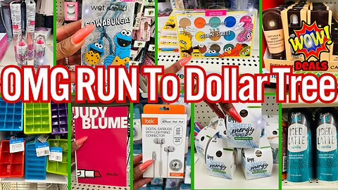 NEW Dollar Tree Shop W/Me😱🔥Dollar Tree Deals😱🔥RUN to Dollar Tree #new #dollartree