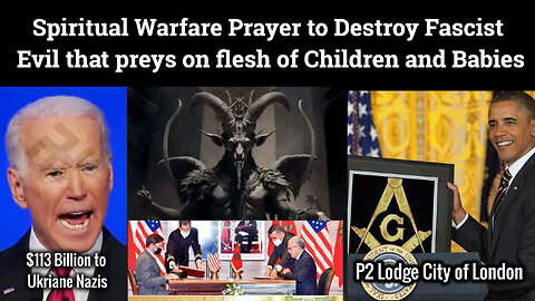 SPIRITUAL WARFARE PRAYER to Destroy Solomon Fascist TALMUDIC Satanic Pagan Evil