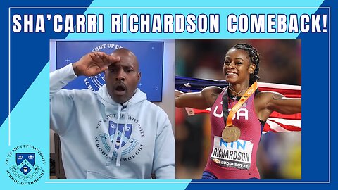Sha'Carri Richardson Comeback! Wins Gold Medal at World Championship 100m Race! Surprised She Won?!