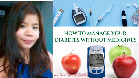 5 Simple Ways To Manage | Control Your Diabetes Without Taking Medicines