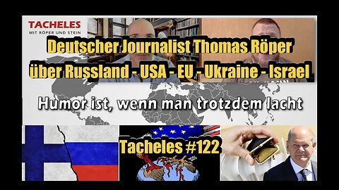 🟥 Thomas Röper über Geopolitik: Humor ist, wenn man trotzdem lacht (Tacheles #122 ⎪ 30.11.2023)