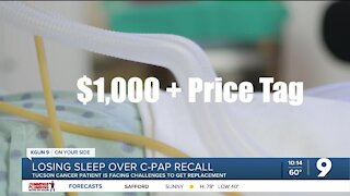 Cancer patient is struggling to get recalled CPAP machine replaced