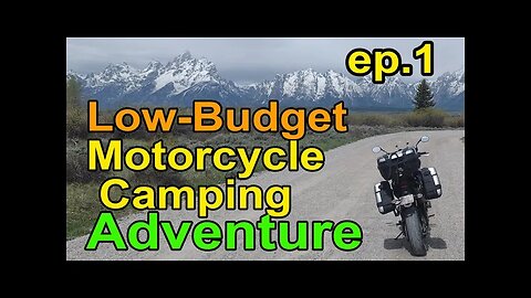 Low Budget Motorcycle Camping Adventure ep. 1 | Alabama to Land Between the Lakes, Kentucky