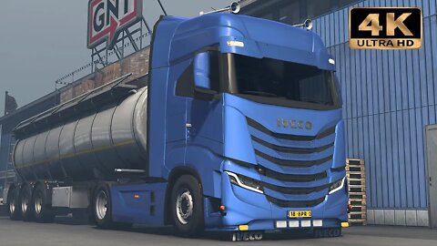 Iveco S-Way | Euro Truck Simulator 2 Gameplay "4K"