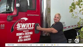 More women than ever getting into the trucking industry
