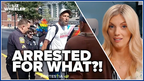 Police officer ARRESTS Christian preacher during pride event