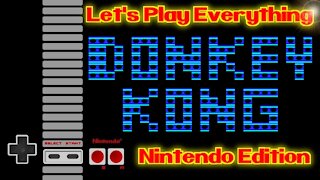 Let's Play Everything: Donkey Kong