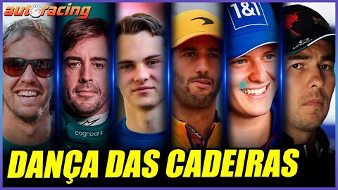 ALPINE, ALONSO, PIASTRI, RICCIARDO NA DANÇA DAS CADEIRAS NA F1 2022 PARA TEMPORADA 2023 |B|F