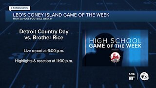 Detroit Country Day vs. Brother Rice is Leo's Coney Island Game of the Week