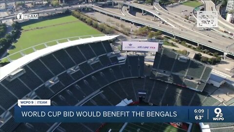 World Cup bid could bring upgrades to Paul Brown Stadium, helping Bengals