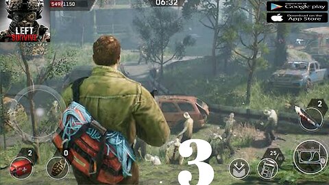 left to survive zombie games gameplay walkthrough part 3 (Android iOS)